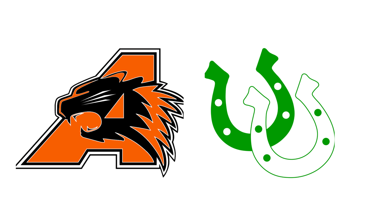 Aledo and Arlington logos.